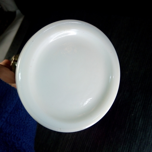 Rare Vintage Milk Glass Oil Lamp Group - Picture 10 of 12